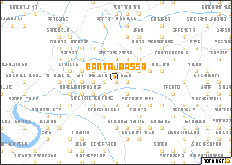 map of Bantajã Assà