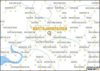 map of Bantajã Mandinga