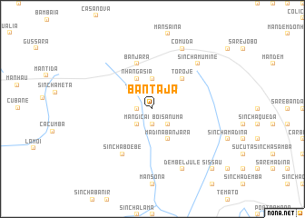 map of Bantajã