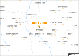 map of Ban Ta Kao