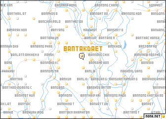 map of Ban Tak Daet
