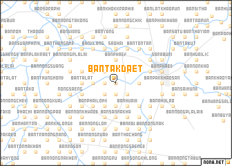 map of Ban Tak Daet