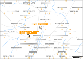 map of Ban Tak Daet