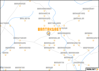 map of Ban Tak Daet