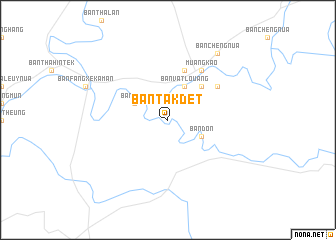 map of Ban Takdèt