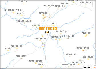 map of Ban Takèo