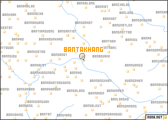 map of Ban Takhang