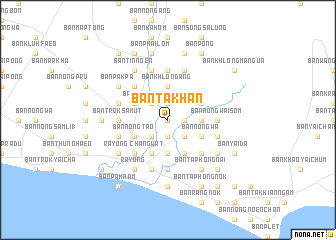 map of Ban Ta Khan
