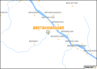 map of Ban Takhian Duan