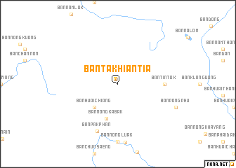 map of Ban Takhian Tia