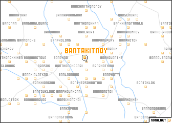 map of Ban Takit Noy