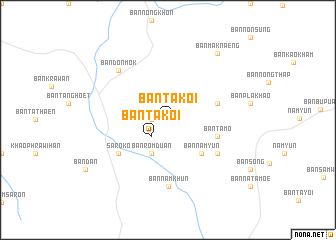 map of Ban Ta Koi