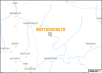 map of Bantakokouta