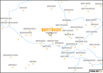 map of Ban Takon