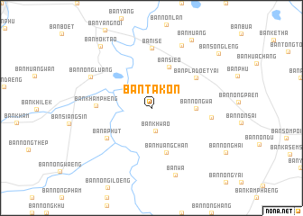 map of Ban Ta Kon