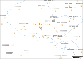 map of Ban Ta Koua