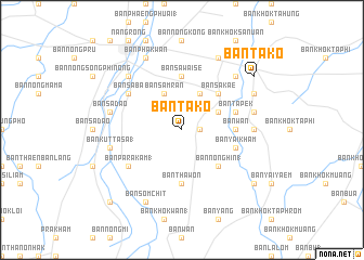 map of Ban Ta Ko