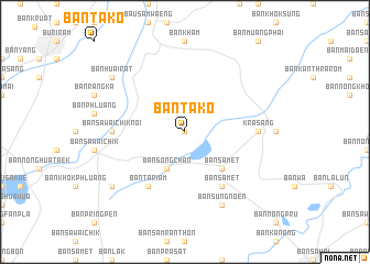 map of Ban Ta Ko