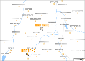 map of Ban Ta Ko