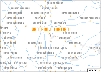 map of Ban Takrut Tha Tian
