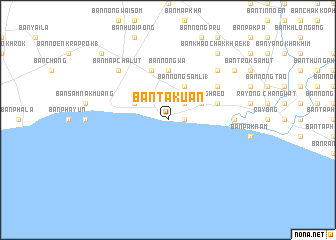 map of Ban Takuan