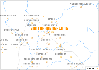 map of Ban Tak Waeng Klang