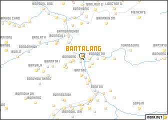 map of Ban Talang