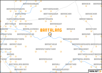 map of Ban Talang