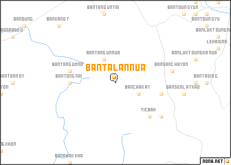 map of Ban Talan Nua