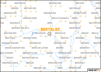 map of Ban Ta Lan