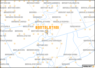 map of Ban Talat Mai