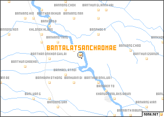 map of Ban Talat San Chao Mae