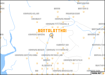 map of Ban Talat Thai