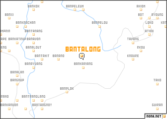 map of Ban Talong