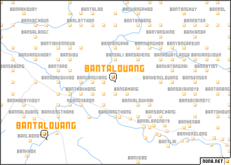 map of Ban Talouang