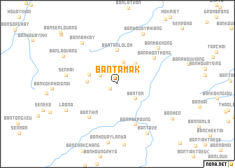 map of Ban Tamak
