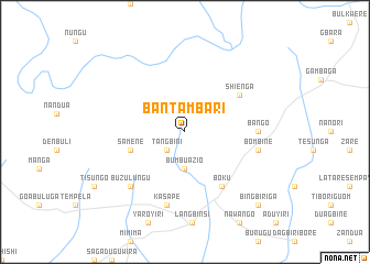 map of Bantambari