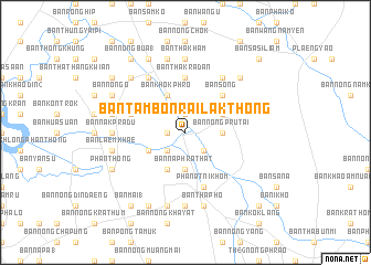 map of Ban Tambon Rai Lak Thong
