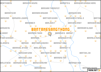 map of Ban Tamé-Sangthong