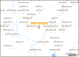 map of Ban Tamgnè