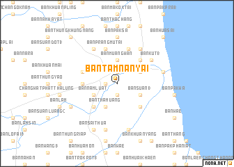 map of Ban Tamnan Yai