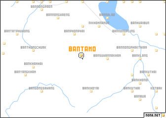 map of Ban Ta Mo