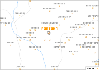 map of Ban Ta Mo