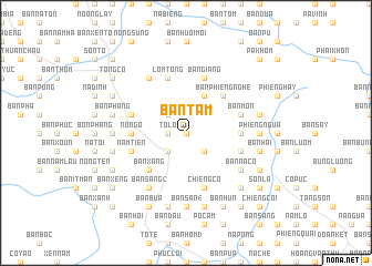 map of Bản Tam