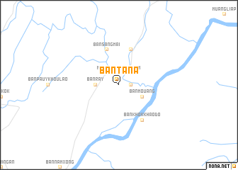 map of Ban Tana