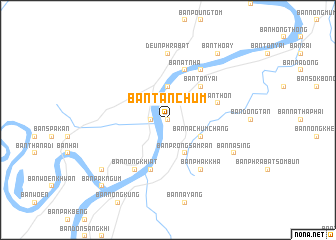 map of Ban Tan Chum