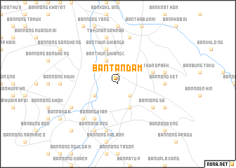 map of Ban Tan Dam