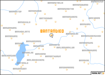 map of Ban Tan Dieo