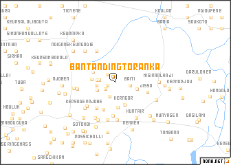 map of Bantanding Toranka