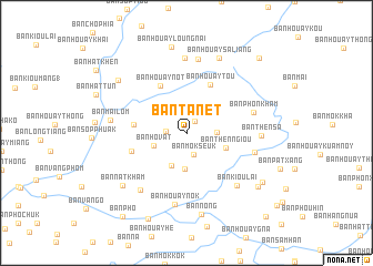 map of Ban Tanèt